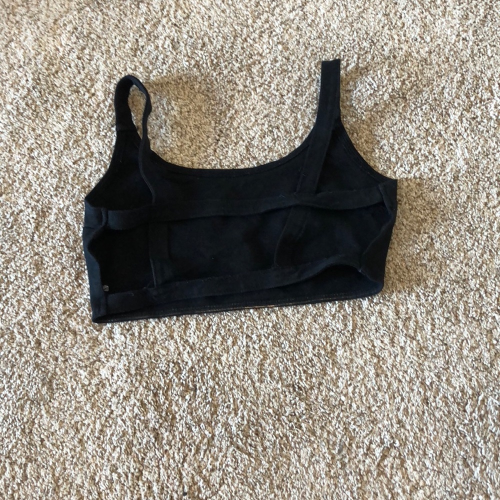 Black bralette